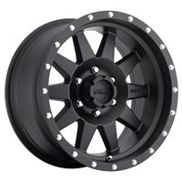 17X9 STANDARD 8X6.5 BP 4.5IN B/S -12 O/S - MATTE BLACK