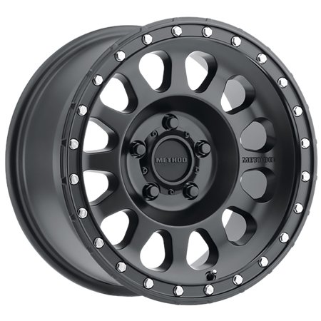 MR315,18X9,+18MM OFFSET,5X150,110.5MM CENTERBORE,MATTE BLACK