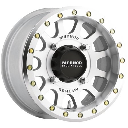 MR401-R UTV BEADLOCK, 15X5, 5+0/+46MM OFFSET, 4X156, 127MM CENTERBORE, RAW MACHI