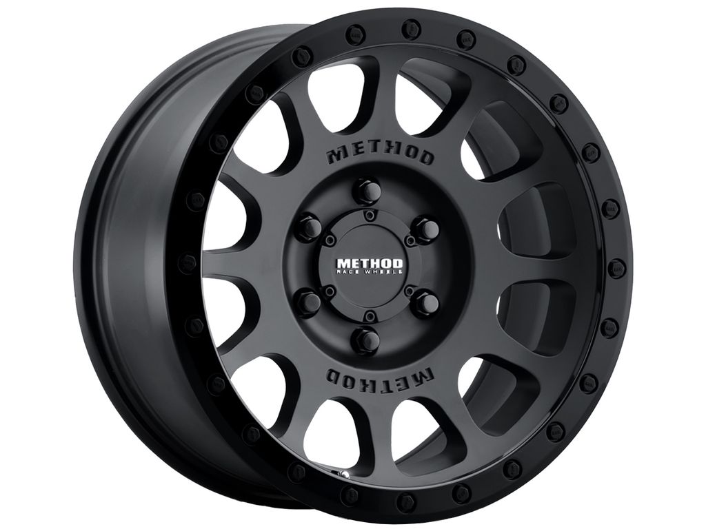 MR305 NV 17X8.5 0MM OFFSET 5X5 94MM CB GLOSS/MATTE BLACK