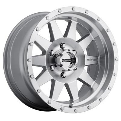 18X9 STANDARD 6X135 BP 5.75IN B/S 18 O/S - MACHINED/CLEAR COAT