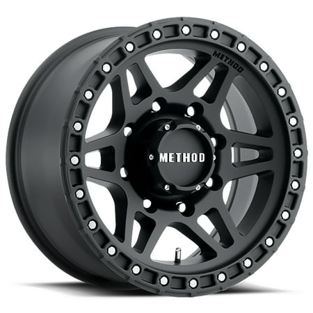 MR312 17X8.5 0MM O/S 5X5 MATTE BLACK