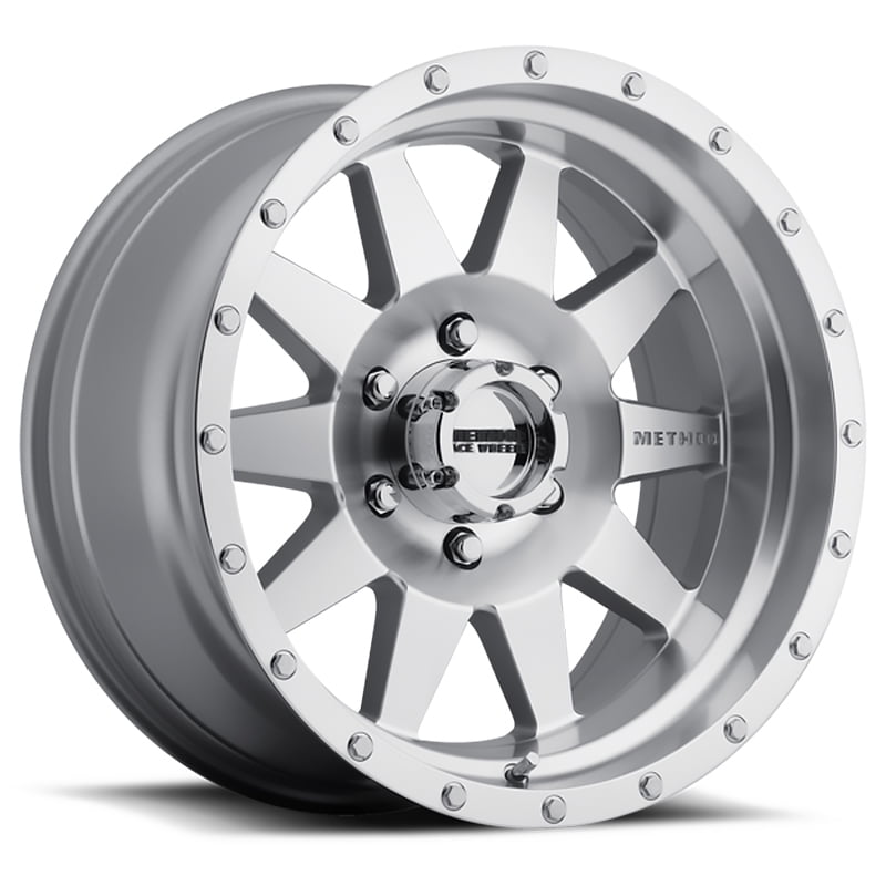 20X9  STANDARD 6X5.5 BP 5.75IN B/S 18 O/S  MACHINED/CLEAR COAT