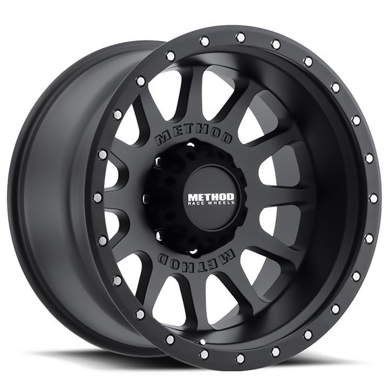 NV 20X10 6X5.5 BOLT PATTERN 24 OFFSET 4.55 BS MATTE BLACK