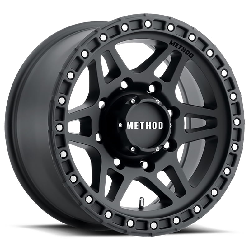 MR312 17X8.5 0MM O/S 6X135 MATTE BLACK