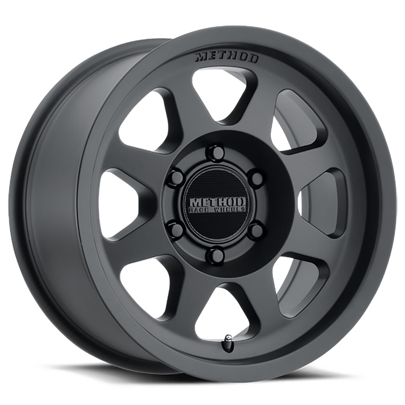 MR701 17X8.5 0MM OFFSET 5X5 71.5MM CENTERBORE MATTE BLACK