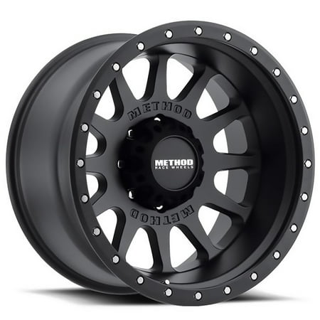 MR605 NV 20X9 12MM OFFSET 8X170 124.9MM CENTERBORE MATTE BLACK