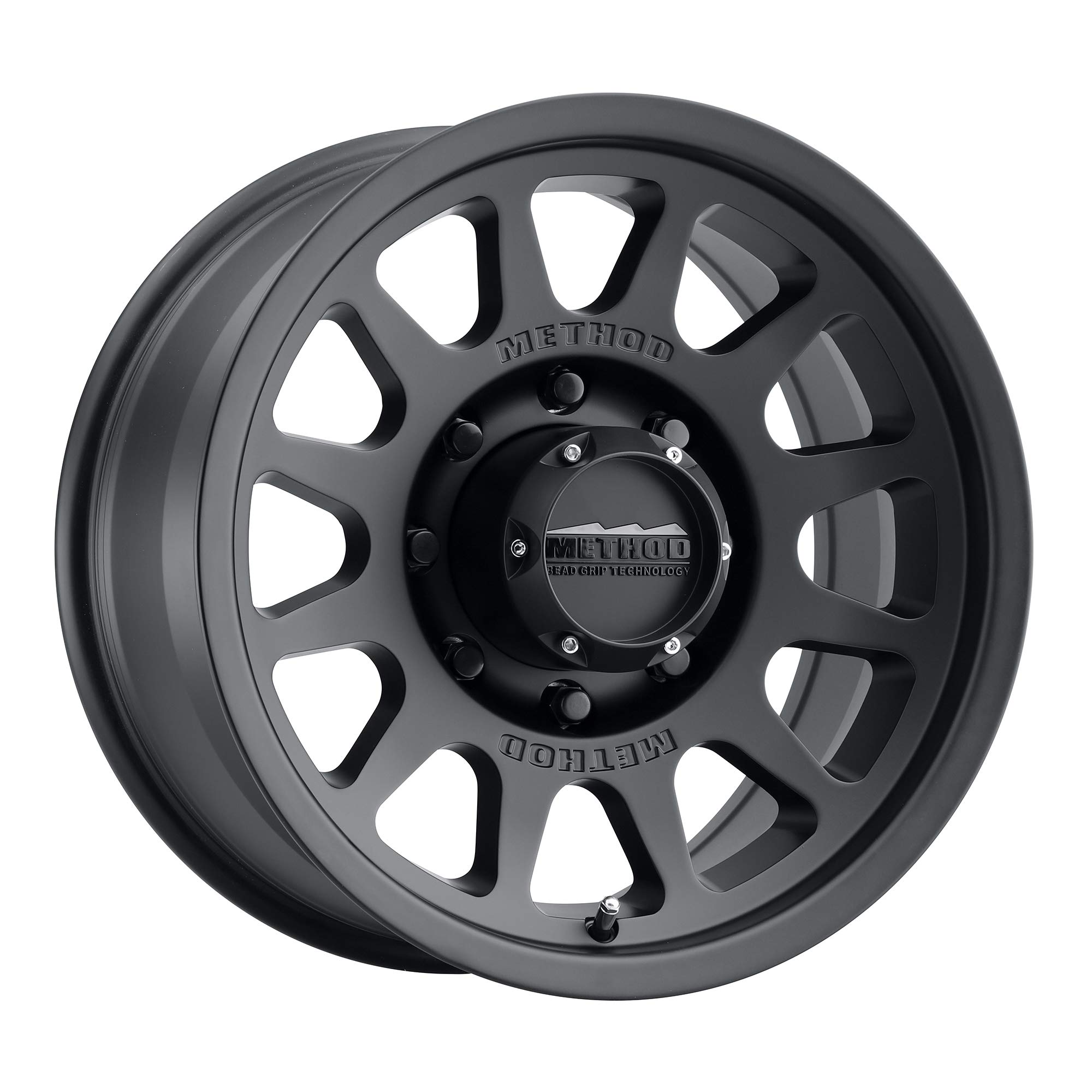 MR703 17X8.5 0MM OFFSET 8X170 130.81MM CENTERBORE MATTE BLACK