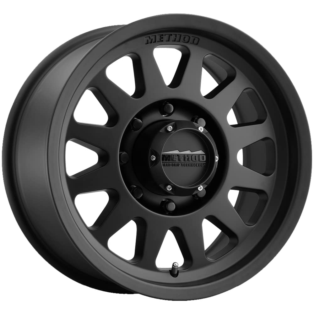 MR704 HD 17X9 +18MM OFFSET 8X170 130.81MM CB MATTE BLACK