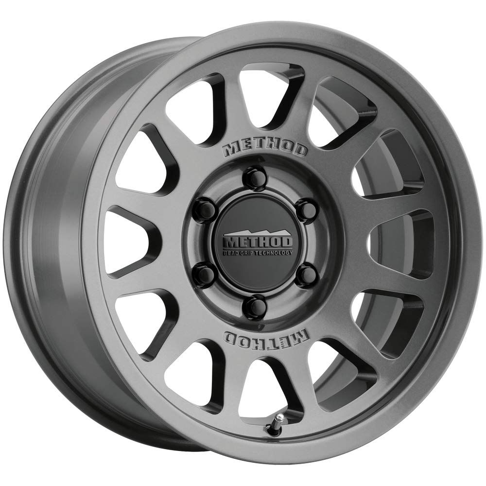 MR703 17X8.5 0MM OS 6X5.5 106.25MM CB GLOSS TITANIUM