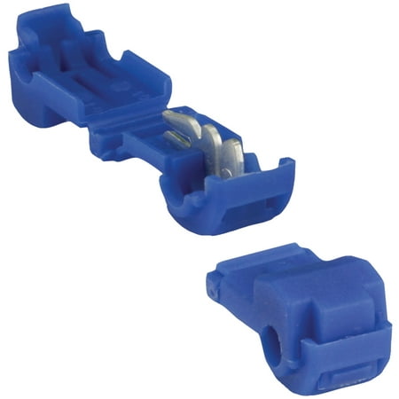 BLUE INSULATION DISPLACEMENT CONNECTOR 1614 GA  100 PACK