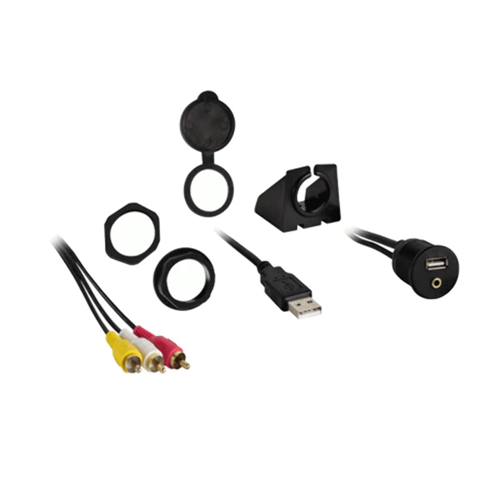 USB / 3.5MM VIDEO TO RCA PASS THROUGH EXT  RETAIL PACK
