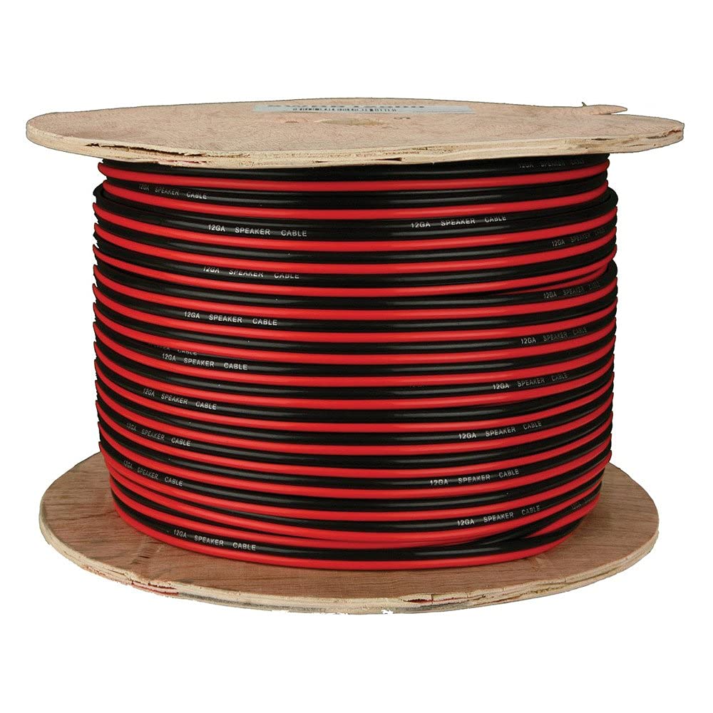 Metra IB- 12Ga Spk Wire 500Ft Red/Blk 500Ft
