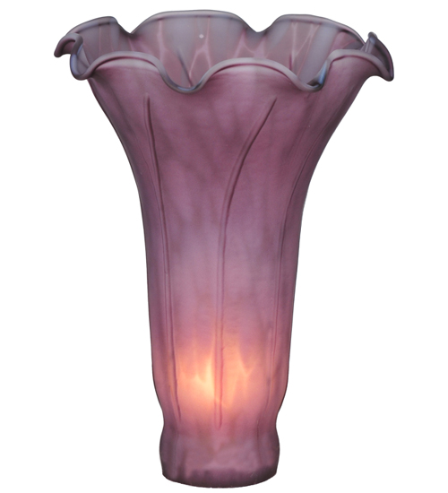 4"W x 6"H Lavender Lily Shade