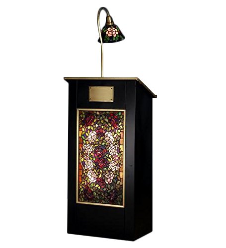 68"H Rosebush Lighted Podium