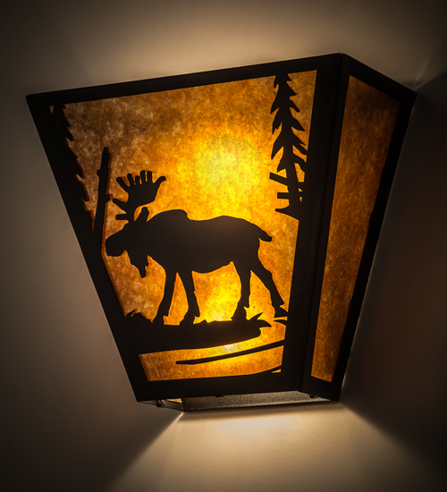 13"W Moose Creek Wall Sconce