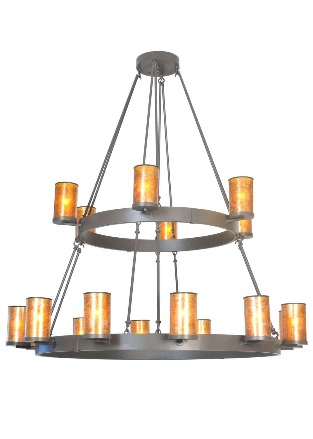 66"W Chappell 18 Light Two Tier Chandelier