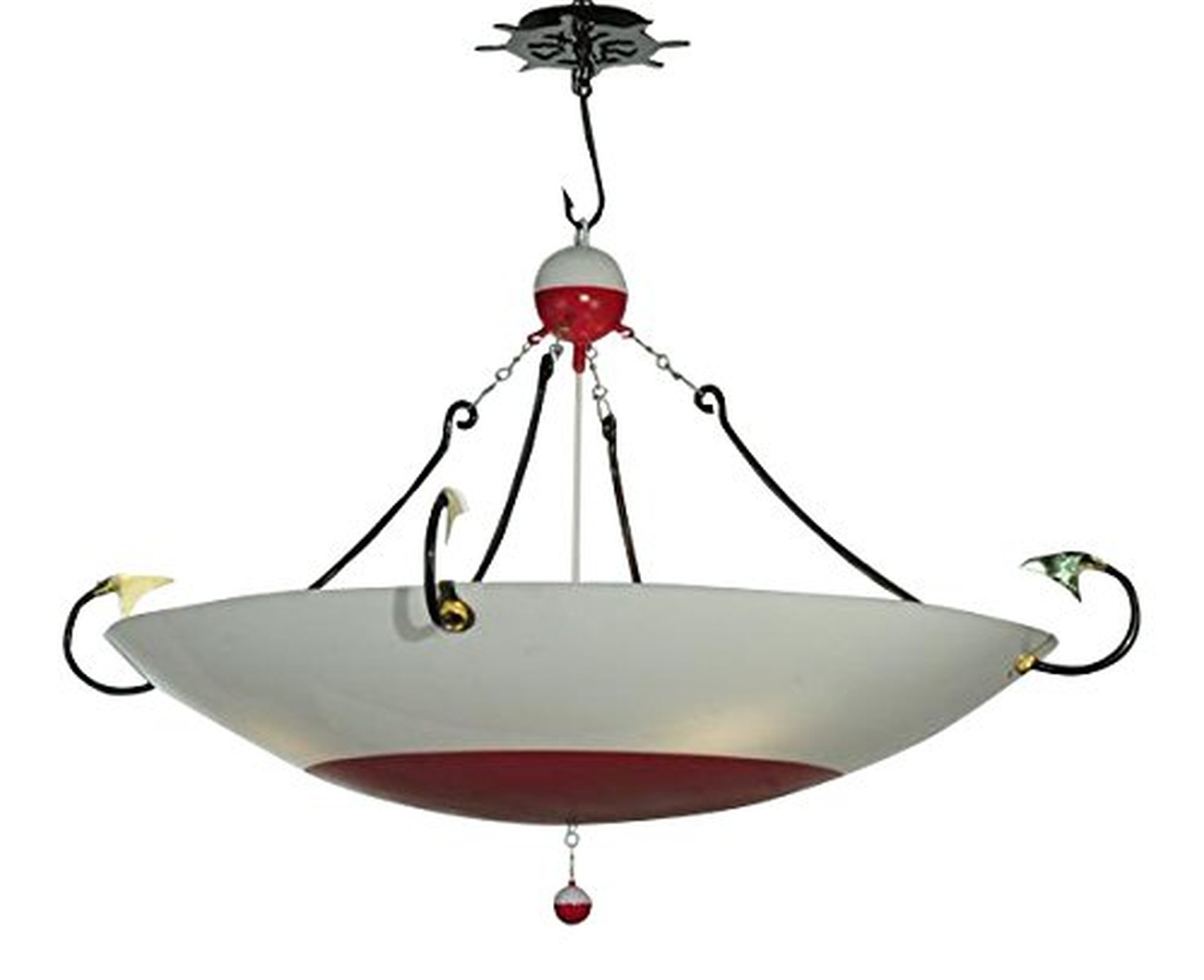 56"W Fishing Bobber Inverted Pendant