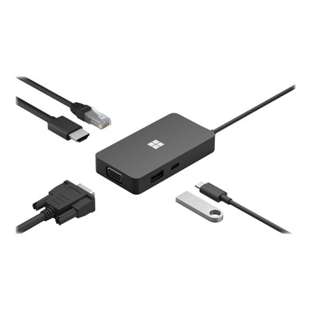 Srfc USB-C Travel Hub Blk