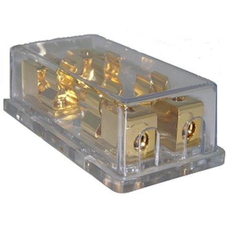 4 Position 8 Gauge Agu Fuse Block