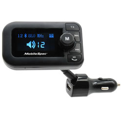 MBS FM TRANSMITTER USB W/XL DISPLAY