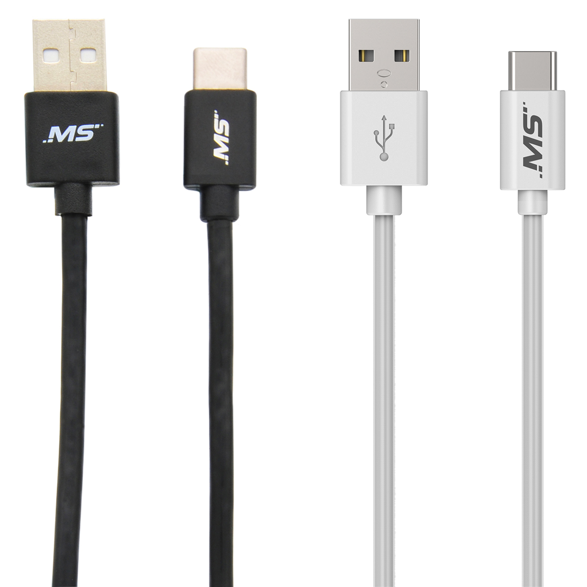 Ms USB-C Cable Bulk 6Black/4White