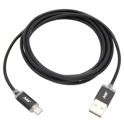 Mbs Smart Led Micro To USB Black 6Ft