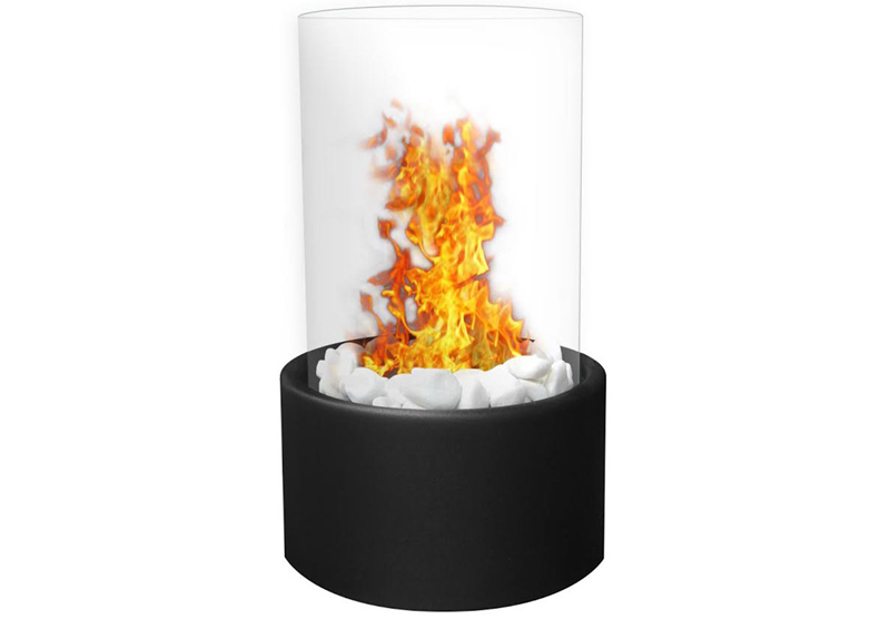 Ghost Tabletop Firepit Ethanol Fireplace Black