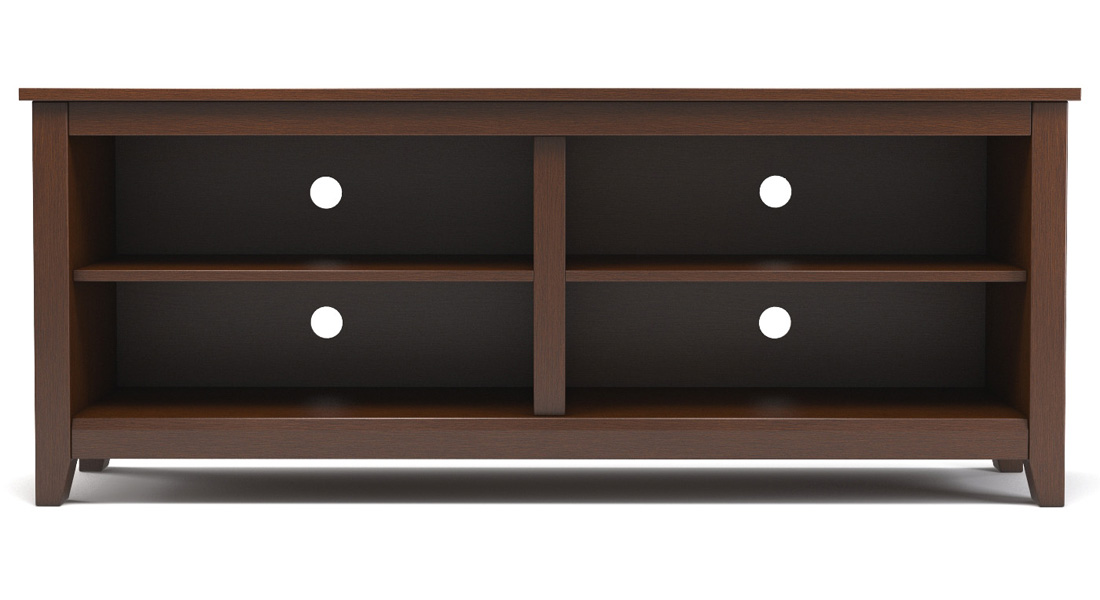 Mission 58" Wood TV Console in Espresso