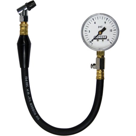 TIRE GAUGE, 15LB X 2 5/8 IN O.D. ASSY