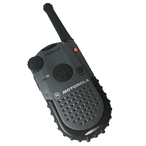 Motorola - 14 Channel Frs Radio With Ctcss In Dark Pewter