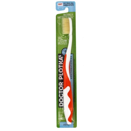 Mouth Watchers Antibacterial Adult Toothbrush Display Case Orange (20 Pack)