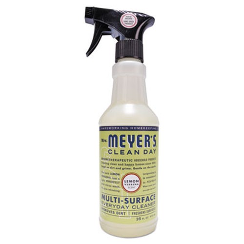 Mrs. Meyer's Clean Day Cleaner Spray - Spray - 16 fl oz (0.5 quart) - Lemon Verbena Scent - 6 / Carton - Clear