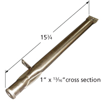 Stainless steel burner for Stok brand gas grills