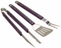 4-pc stainless steel skewer set