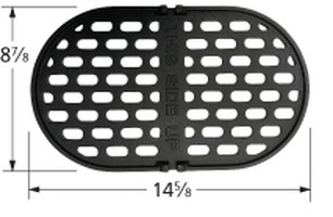 Cast Iron Briquette Grate for Primo Brand Grills