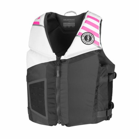 Rev Young Adult Foam Vest Young Adult Gray-White-Pink