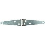 V280 4 In. Zinc Light Strap Hinge