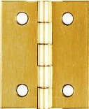 N211-359 1.5 Brass Broad Hinge