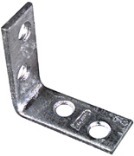 115Bc 2-1/2X5/8 Zinc Corner Brace