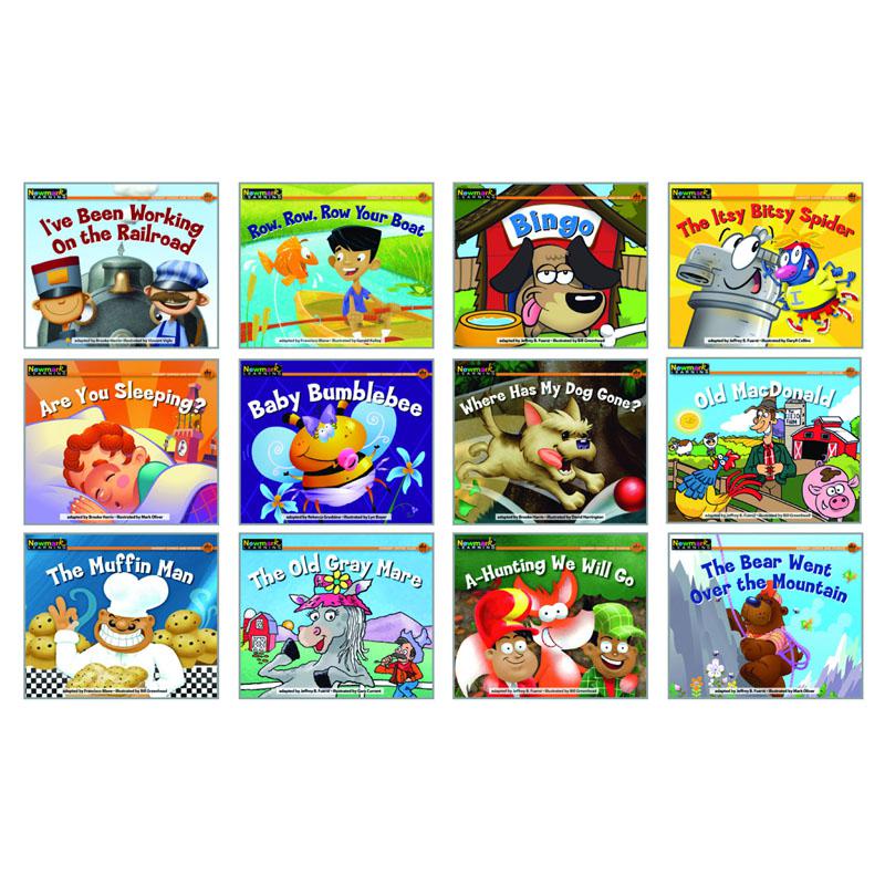 RISING READERS LEVELED BOOKS NURSERY RHYME SONGS & STORIES 12