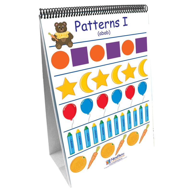 Patterns And Sorting 10 Double, Sided Curriculum Mastery Flip Cht