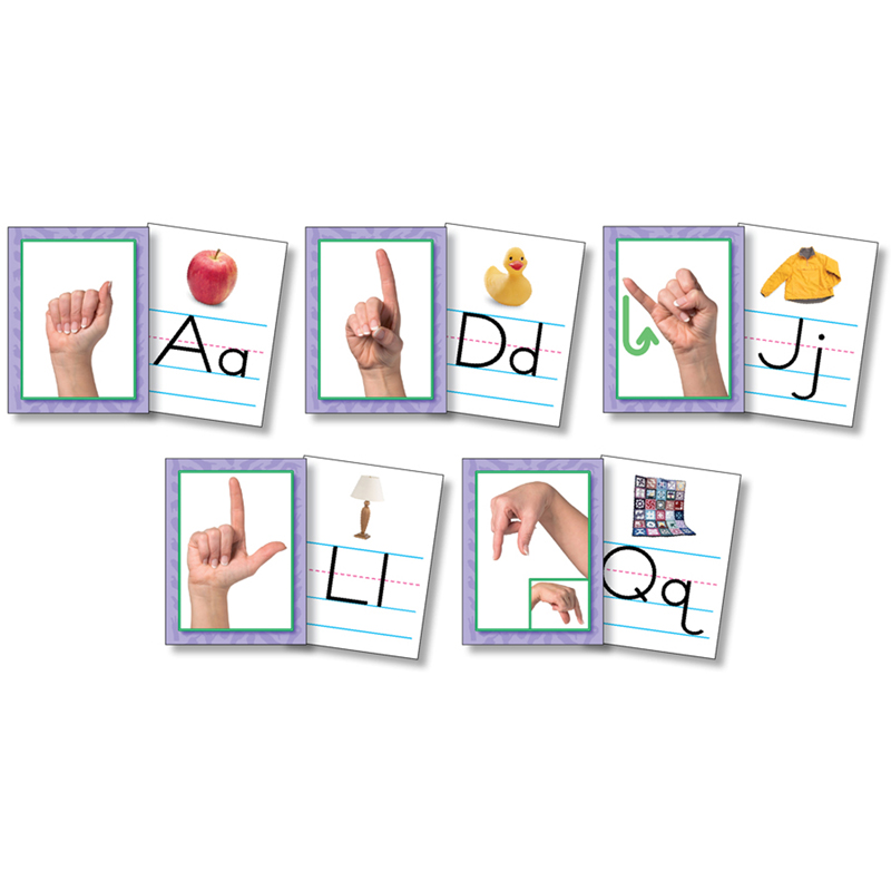 American Sign Language Card, Pack of 26