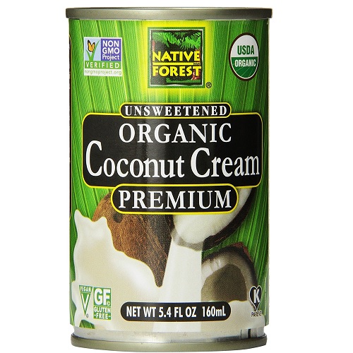 Native Forest Organic Premium Coconut Cream Unsweetened (12x5.4 OZ)