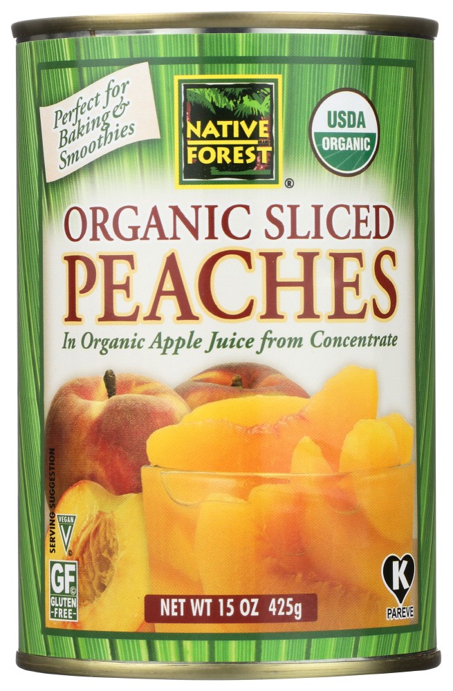 Native Forest Sliced Peaches (6x15 Oz)