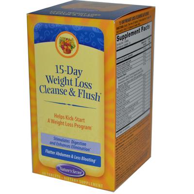 Nature's Secret 15 Day Weight Loss Cleanse & Flush (1x60 TAB)