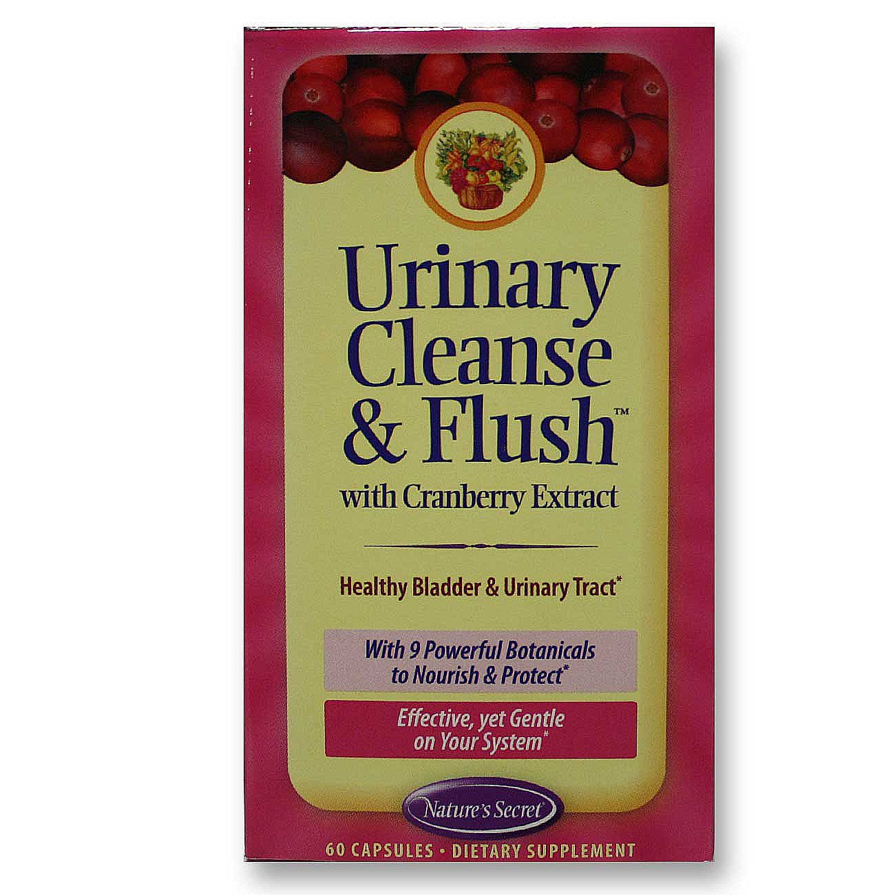 Nature's Secret Urinary Cleanse & Flush (1x60 CAP)