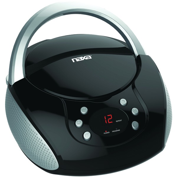 Naxa Portable AM/FM CD Boombox with AUX Line-in