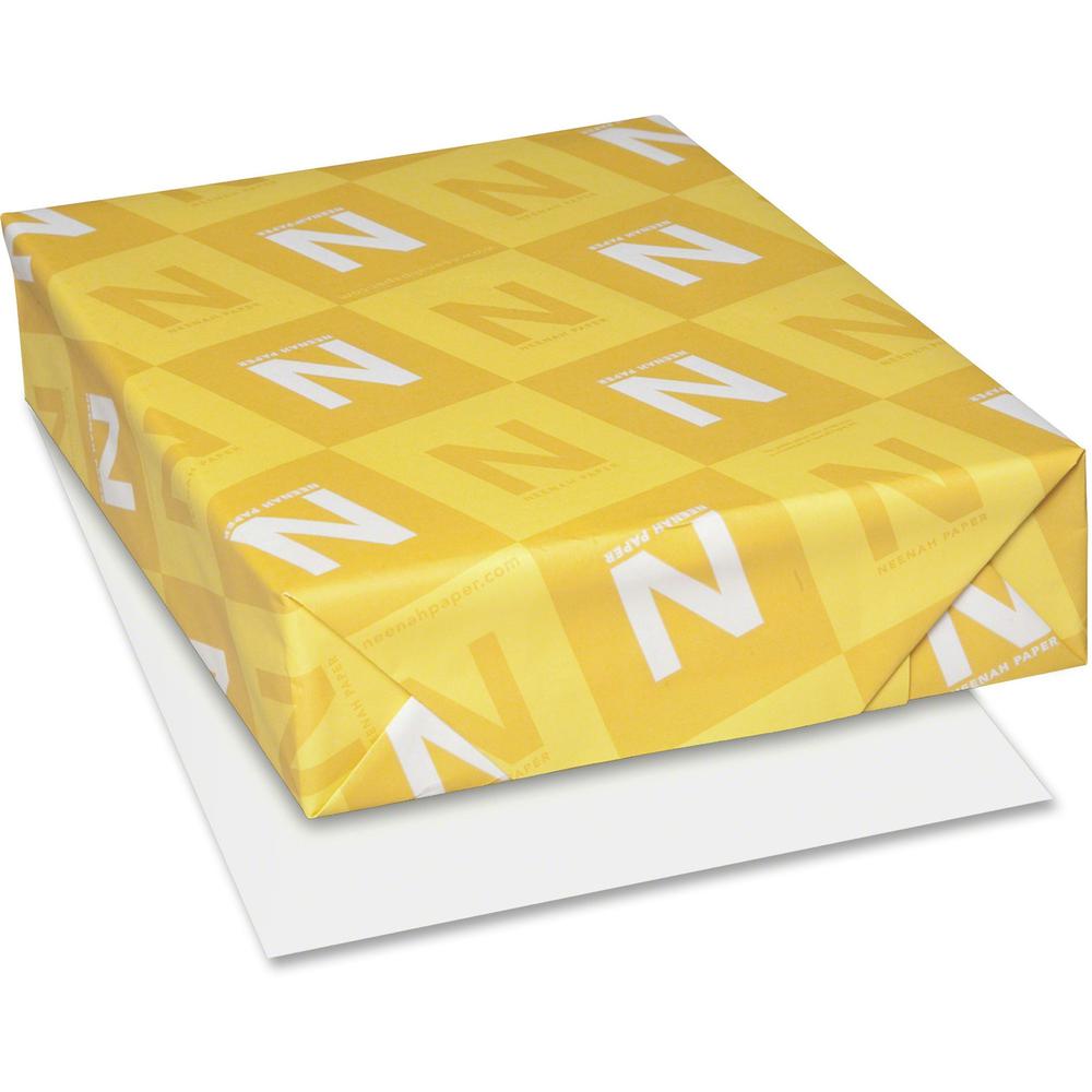 Neenah Capitol Bond Paper - 96 Brightness - Letter - 8 1/2" x 11" - 24 lb Basis Weight - Light Cockle - 500 / Ream - Archival-sa