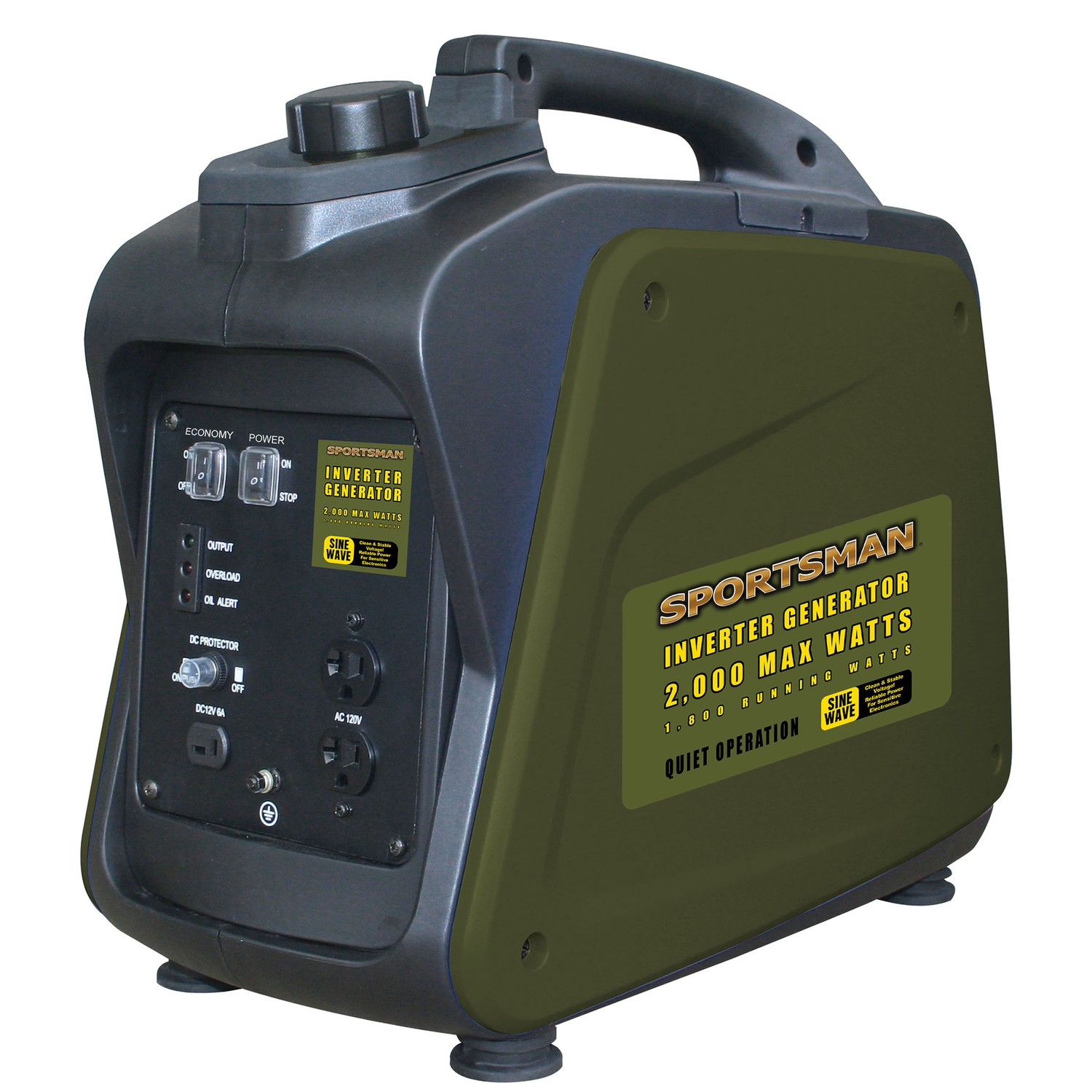 2000 Watt Inverter Generator for Sensitive Electronics